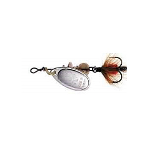  . Mepps AGLIA MOUCHE, 0, SILVER/Red fly