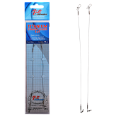 Поводок Ushiwaka Titanium Strands UTS71504, 1х7, 4кг/15см, 2шт