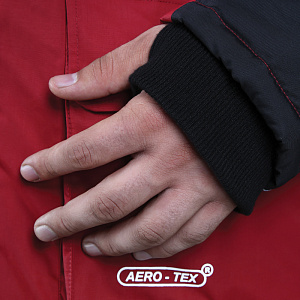 Костюм зимний Alaskan Russian Mission бордовый/черный        XS (куртка+полукомбинезон)