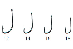 Крючки Kamasan B525-18 Eyed Whisker Barb