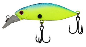 Воблер LureMax CRASH MINNOW 55S-015 7 г., тонущий