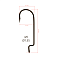 Крючки офсетные Saikyo BS-2314 Offset Round Bend Worm