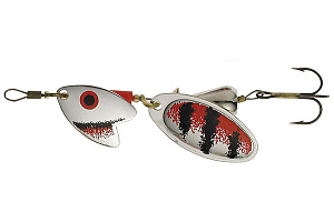  . Mepps TANDEM TROUT, 0, Black/SILVER/Red ()