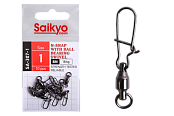 Вертлюг с застежкой Saikyo SA-307-1 - 10 шт (18кг)