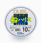 Флюорокарбон Duel H.D,Carbon Fune Leader Fluorocarbon 100% 100м #8,0 (0,47мм) 13,0kg