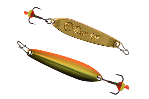 Блесна вертикальная ECOPRO Yeti, 40мм, 3,5г, FRG