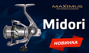 В продажу поступила новая катушка MAXIMUS Midori 