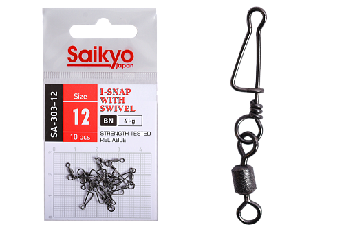 Вертлюг с застежкой Saikyo SA-303