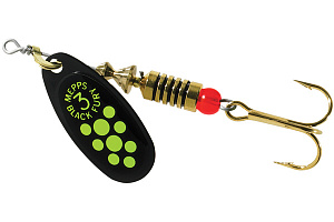  . Mepps BLACK FURY 3,  Black/Chartreuse