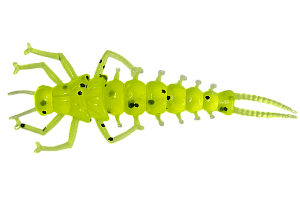 Мягк.приманки LureMax STONE FLY 2,5''/6см, LSSF25-08-002 Lime pepper (8 шт.)