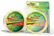 Леска Power Phantom Fluorocarbon,  0,6  0,12мм, 1,45 кг,прозрачный, 30м