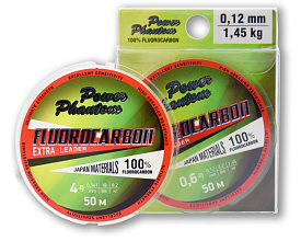  Power Phantom Fluorocarbon Extra Leader, 0,8  0,14, 1,73 ,, 50