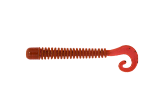 . LureMax CHEEKY WORM 100 ''/10, LSCW4-06-055 Orange Loch (6 .)