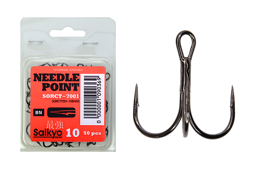 Крючки тройные Saikyo 7001