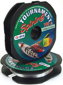 Леска моно. Eco Tournament Spinning 100м d=0,20