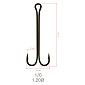  Saikyo .Long Shank KH-11040  BN 1/0 (100)