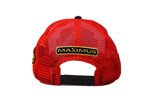 Кепка Maximus Mesh с сеткой,белый/красный (MCM)