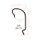 Крючки офсетные Saikyo BS-3312 Offset Hook