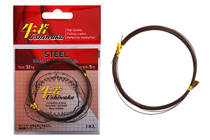 Поводочный материал Ushiwaka Steel Single Wire, 32кг 5м