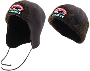 Шапка Alaskan флисовая  коричневая (R90001Br)
