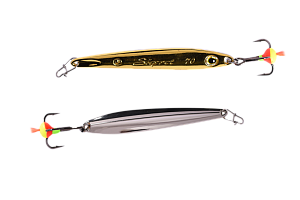 Блесна вертикальная ECOPRO Shprot, 70мм, 11г, S/G