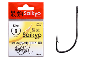 Крючки Saikyo KM-013 Reliable Feeder BN № 6 (10шт)