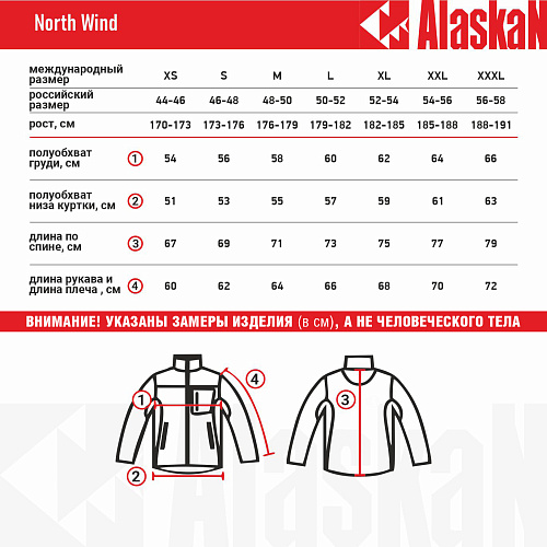 Куртка флисовая Alaskan North Wind