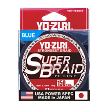 .. Yo-Zuri PE Super Braid 135 Blue 40Lbs (0,32)