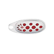  . Mepps COMET PTS, 0, SILVER/Red dots