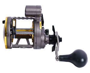 Катушка мультипликаторная Black Side TROLL PRO 300L (лев. рука)