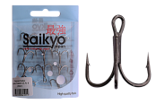 Крючки Saikyo тройн.7046BN 2X №  6 (10шт)