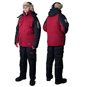 Костюм зимний Alaskan Russian Mission бордовый/черный 3XL_King (куртка+полукомбинезон)