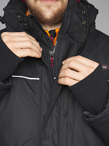 Костюм зимний Alaskan Larsen   S/46-48,173-176 серый/черный