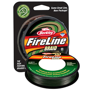 Шнур Berkley FIRELINE BRAID Green, 110M, 0.14MM