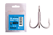 Крючки Saikyo тройн.7056 TN 3X №  4 (25шт)