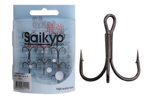Крючки тройные Saikyo 7046 2X