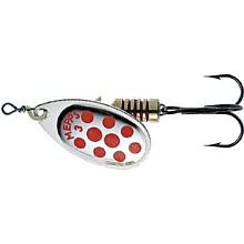  . Mepps AGLIA PTS, 3, SILVER/Red dots