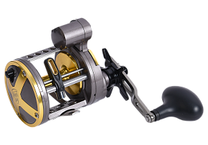 Катушка мультипликаторная Black Side TROLL PRO 300L (лев. рука)