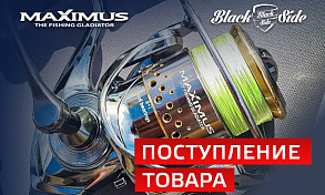 Поступление катушек MAXIMUS и Black Side