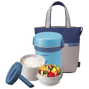 Термоконтейнер Zojirushi SL-MEE07-AB 0,64 л (голуб.)