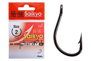 Крючки Saikyo KH-10008 Idumezina BN № 2 (10шт)