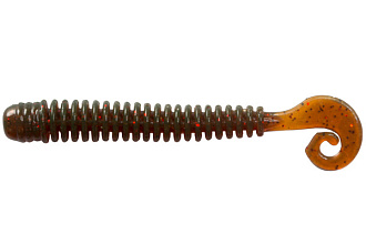 . LureMax CHEEKY WORM 3,5''/8,75, LSCW35-005 Teriyaki Oil (10 .)