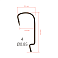 Крючки офсетные Saikyo BS-3324 Offset Hook