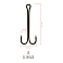 Крючки двойные Saikyo KH-11040 Double Hook (A-Long Shank)