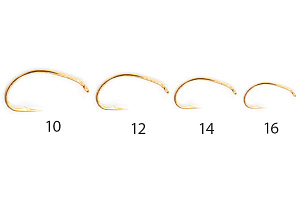 Крючки Kamasan B100g Trout Shrimp & Buzzer Gold - 10 Box