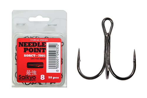 Крючки тройные Saikyo 7001