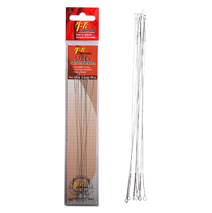 Поводок Ushiwaka Steel Twisted UST1579, 7,9кг/15см, 10шт