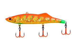 Виб ECOPRO Kuda 105мм 35г 109-Rusty&Holo