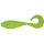Chartreuse / Silver Glitter