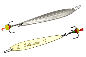 Блесна вертикальная ECOPRO Detonator, 55мм, 4г, S/G